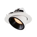 SLV Plafonnier encastr� NUMINOS GIMBLE L, noir , blanche