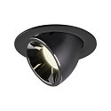 Plafonnier encastr� NUMINOS GIMBLE L, chrome, noir 