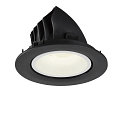 SLV LED Ceiling recessed luminaire NUMINOS� GIMBLE L, 4000K, 55�, black/white
