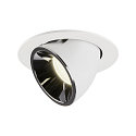 Plafonnier encastr� NUMINOS GIMBLE L, chrome, blanche