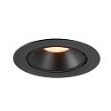 SLV LED Ceiling recessed luminaire NUMINOS� GIMBLE XL, 2700K, 40�, black