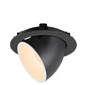 SLV Plafonnier encastr� NUMINOS GIMBLE XL, noir , blanche