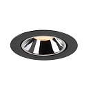 SLV Plafonnier encastr� NUMINOS GIMBLE XL, chrome, noir 
