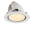 SLV Plafonnier encastr� NUMINOS GIMBLE XL, blanche