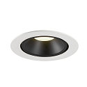 SLV Plafonnier encastr� NUMINOS GIMBLE XL, noir , blanche