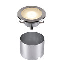Projecteur encastr� DASAR FLAT 120 EL rond, passable, r�sistant aux chocs IP65/IP67, acier inoxydable 