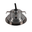 Projecteur encastr� DASAR FLAT 120 EL rond, passable, r�sistant aux chocs IP65/IP67, acier inoxydable 