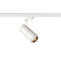 SLV LED 3-phase spot NUMINOS� ZOOM M PHASE, 20W, 2700K, 15�, white