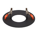 SLV Mounting frame for NUMINOS� XS, 160/70mm, round, black