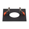 SLV Mounting frame for NUMINOS� XS, 160/70mm, square, black