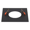 SLV Mounting frame for NUMINOS� M, 240/120mm, square, black