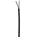 SLV Pendant luminaire PARA CONE GL GU10, transparent, black