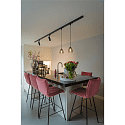 SLV Pendant luminaire PARA CONE GL GU10, transparent, black