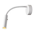 SLV Luminaire mural KARPO GOOSE, blanche gradable
