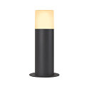 SLV Lampadaire d'ext�rieur GRAFIT 30 POLE rond, avec diffuseur E27 IP44, anthrazit gradable