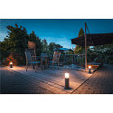 SLV Lampadaire d'ext�rieur GRAFIT 30 POLE rond, avec diffuseur E27 IP44, anthrazit gradable