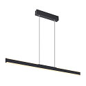 Luminaire � suspension ONE LINEAR 100 PHASE UP/DOWN IP20, noir gradable