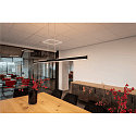 Luminaire � suspension ONE LINEAR 140 PHASE UP/DOWN IP20, noir gradable