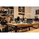 SLV Pendant luminaire ONE LINEAR 140 PHASE up/down, 35W, 2700/3000K, brass