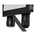 SLV LED Wall / Ceiling luminaire FLOODI S, 9,3W, 3000K, 100°, anthracite/transparent