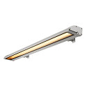 SLV Luminaire mural d'extérieur VANO WING SP LONG IP65, gris gradable