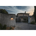 SLV outdoor wall luminaire ENOLA OCULUS WL SINGLE IP65, anthracite dimmable