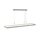 SLV pendant luminaire WORKLIGHT UGR < 19 IP20, silver dimmable