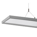 SLV pendant luminaire WORKLIGHT UGR < 19 IP20, silver dimmable