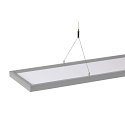 SLV pendant luminaire WORKLIGHT UGR < 19 IP20, silver dimmable