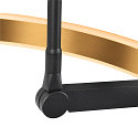 floor lamp ONE BOW FL up / down, black dimmable