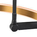 floor lamp ONE BOW FL up / down, black dimmable