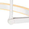 SLV Lampadaire ONE BOW FL haut bas, blanche gradable