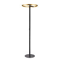 Lampadaire ONE STRAIGHT FL haut bas, laiton, noir  gradable