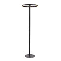 Lampadaire ONE STRAIGHT FL haut bas, noir  gradable