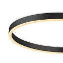 SLV Lampadaire ONE STRAIGHT FL haut bas, noir  gradable