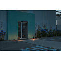 SLV bollard lamp M-POL 30 cylindrical, short, without socket IP65, anthracite dimmable