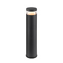 SLV Borne d'�clairage M-POL 60 cylindrique, court, sans monture IP65, anthrazit gradable