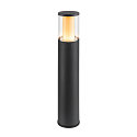 SLV Borne d'�clairage M-POL 60 cylindrique, court, sans monture IP65, anthrazit gradable