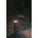 SLV luminaire head M-POL S LOUVER on/off IP65, anthracite 