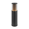 SLV T�te de luminaire M-POL M LOUVER on/off IP65, anthrazit 