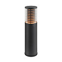 SLV T�te de luminaire M-POL M LOUVER on/off IP65, anthrazit 