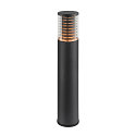 SLV T�te de luminaire M-POL M LOUVER on/off IP65, anthrazit 