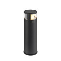 SLV luminaire head M-POL S SHADER on/off IP65, anthracite 