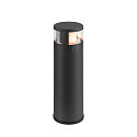 SLV luminaire head M-POL S SHADER on/off IP65, anthracite 