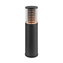 SLV luminaire head M-POL M LOUVER DALI controllable IP65, anthracite dimmable