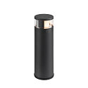 SLV luminaire head M-POL S SHADER DALI controllable IP65, anthracite dimmable