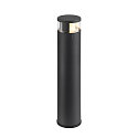 SLV luminaire head M-POL S SHADER DALI controllable IP65, anthracite dimmable