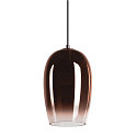 SLV Luminaire à suspension PANTILO OVAL PD E27 IP20, cuivre