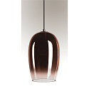 SLV Luminaire à suspension PANTILO OVAL PD E27 IP20, cuivre