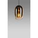 SLV Luminaire à suspension PANTILO OVAL PD E27 IP20, or